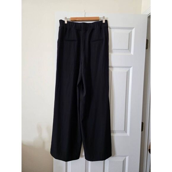 SUMMERSALT $95 The Perfect Wide Leg High Waisted Pant in Black Size 10 - Picture 9 of 11